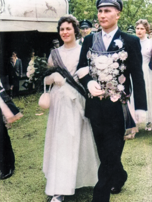 Königspaar 1955/1956:Rudi Wünnenberg & Regina Becker