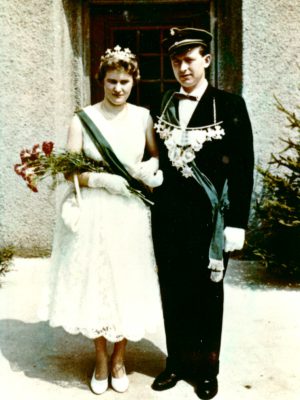 Königspaar 1958/1959:Willi Henneke & Sefi Wortmann