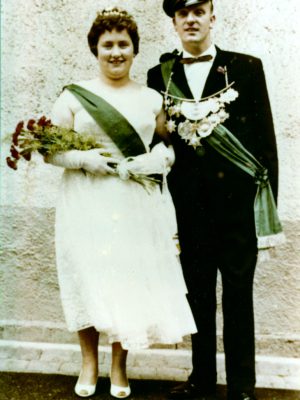 Königspaar 1959/1960:Franz (Otto) Vielhaber & Luise Becker
