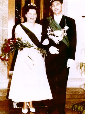 Königspaar 1961/1962:Alois Papenkort & Maria Feldmann