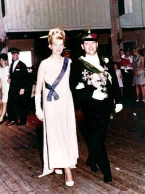 Königspaar 1967/1968:Carl-Dieter & Annegret Lübke