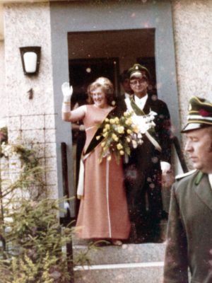 Königspaar 1971/1972:Karl Danne & Marga Papenkort