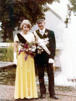 Königspaar 1972/1973:Franz & Rosemarie Danne