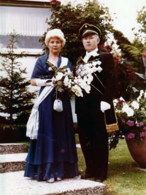 Königspaar 1976/1977:Heribert & Anni Becker