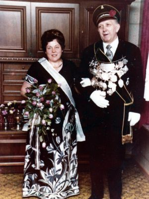 Königspaar 1977/1978:Wilhelm & Margret Danne