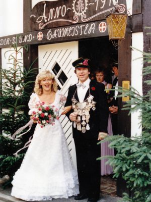 Königspaar 1981/1982:Werner Baumeister & Maria Feldmann