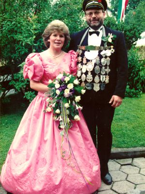 Königspaar 1990/1991:Dieter & Silvia Emde