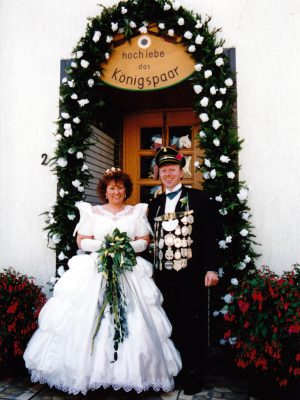 Königspaar 1991/1992:Michael & Ulrike Heymer