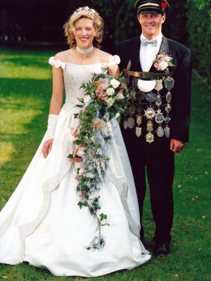 Königspaar 1999/2000:Werner Arlic & Beate Baumeister