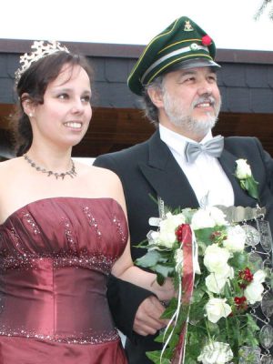 Königspaar 2012/2013:Valentin Gonzales & Felizia Gonzales
